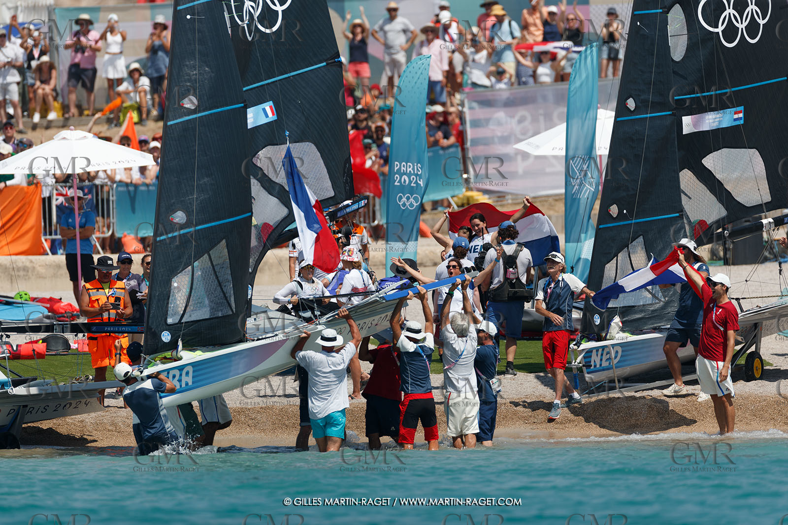 02 08 2024, Marseille (FRA), Paris 2024 Olympic Games, Sailing, Race Day 5,