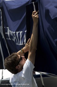 05 07 2012 - New York (USA) - Ocean Krys Race - Speed runs in fornt of NY city