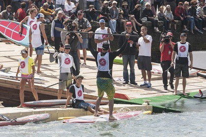 01 09 2013 - San Francisco (USA,CA) - 34th America's Cup - AC Village at Marina Green, AC Open, Stand Up Paddle