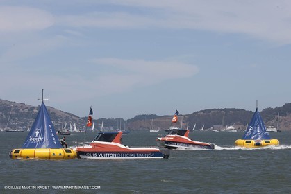 24 08 2013 - San Francisco (USA,CA) - 34th America's Cup - Louis Vuitton Cup Final, Day 6, Emirates Team New Zealand Vs Luna Rossa