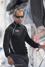 12 09 2012 - Marseille (FRA,13) - Trimaran Sodebo - Thomas Coville - Trans Mediterranée record attempt.