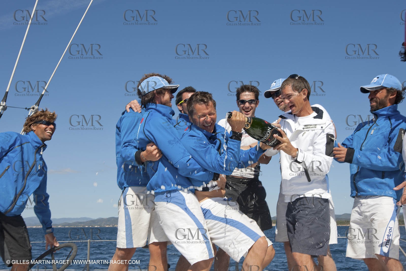 05 09 2009 - Hyères (FRA, 83) Hydroptère beat the overal sailing speed record with a run at 51,36 knts ( subjet to ratification by WSSRC)