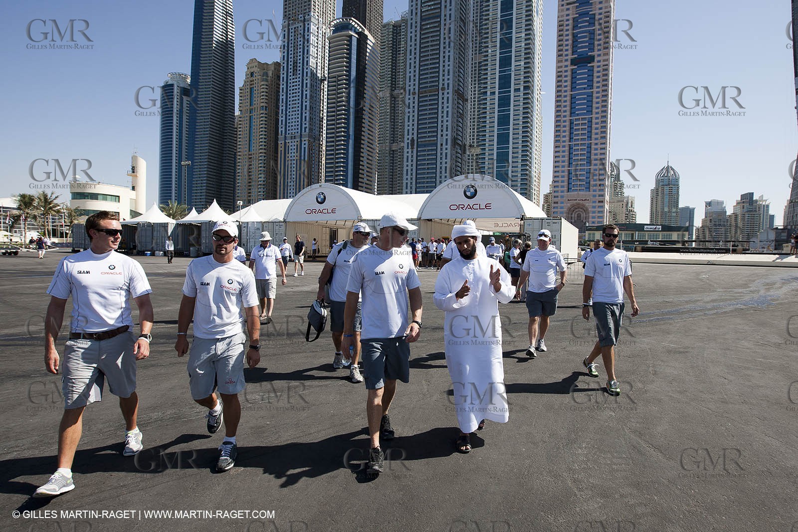 20 11 2010 - Dubai (UAE) - Dubai Louis Vuitton Trophy - Traditionnal dhow races for competing teams