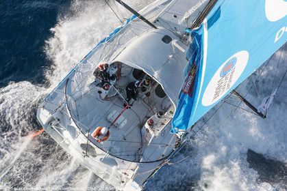 13 07 2017, Port Camargue (FRA,30), Transat Jacques Vabre 2017, Bastide Otio (Kito de Pavant, Yannick Bestaven), offshore trainings
