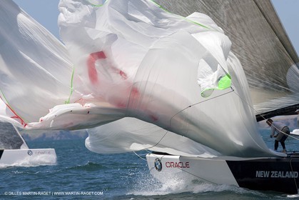26 01 2009 - Auckland (NZL) - Louis Vuitton Pacific Series - BMW ORACLE Racing - Training