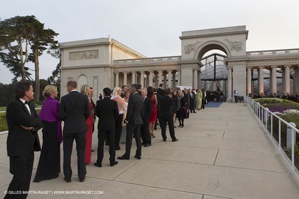 05 07 2013 - San Francisco (USA,CA) - 34th America's Cup - Louis Vuitton Party at Legion of Honnor Museum