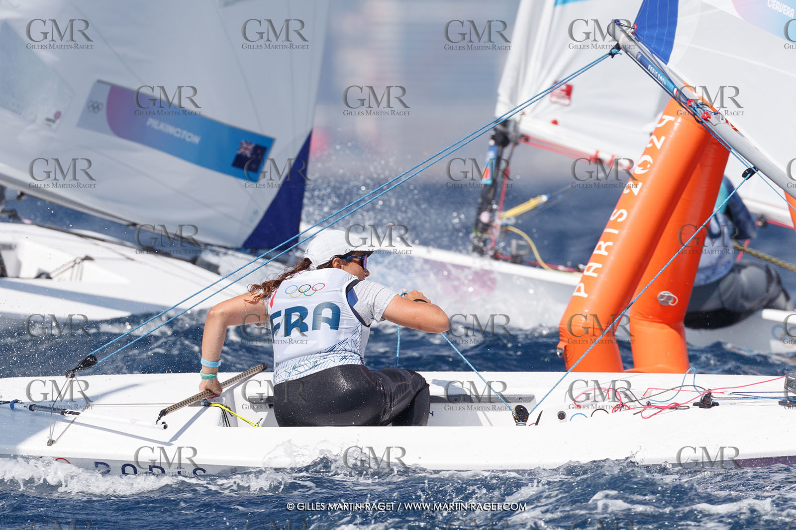 03 08 2024, Marseille (FRA), Paris 2024 Olympic Games, Sailing, Race Day 7