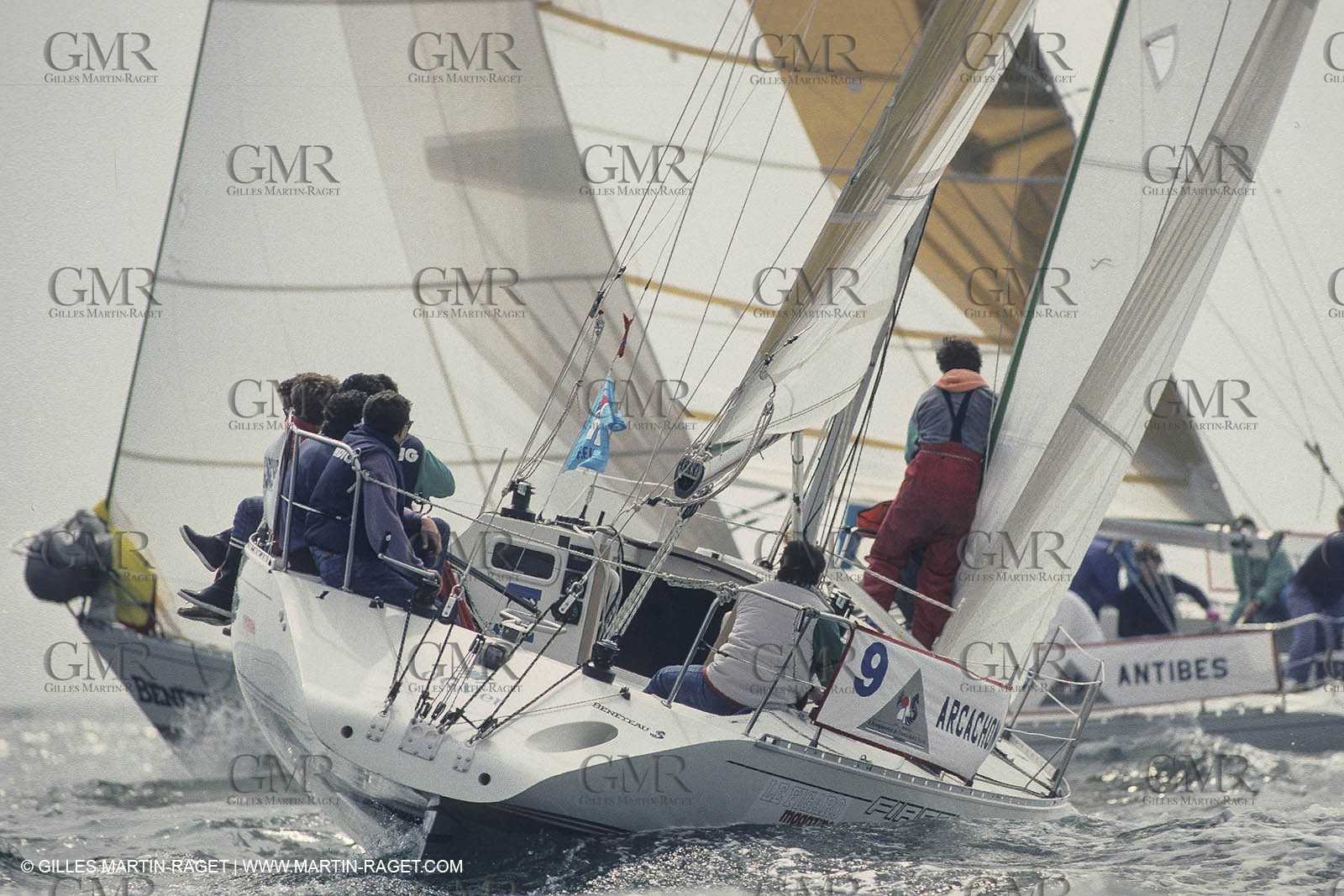 Sailing, Yacht Racing, Admiral's Cup, Cowes (UK, IOW)