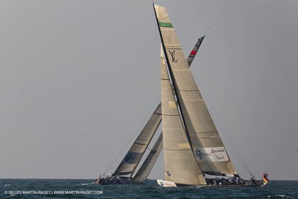 26 11 2010 - Dubai (UAE) - Dubai Louis Vuitton Trophy -1 2 final - BMW ORACLE Racing Vs All4One