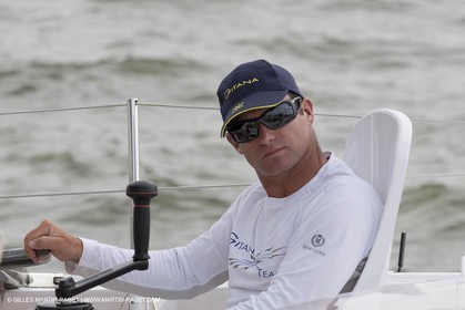 05 07 2012 - New York (USA) - Ocean Krys Race - Speed runs in fornt of NY city