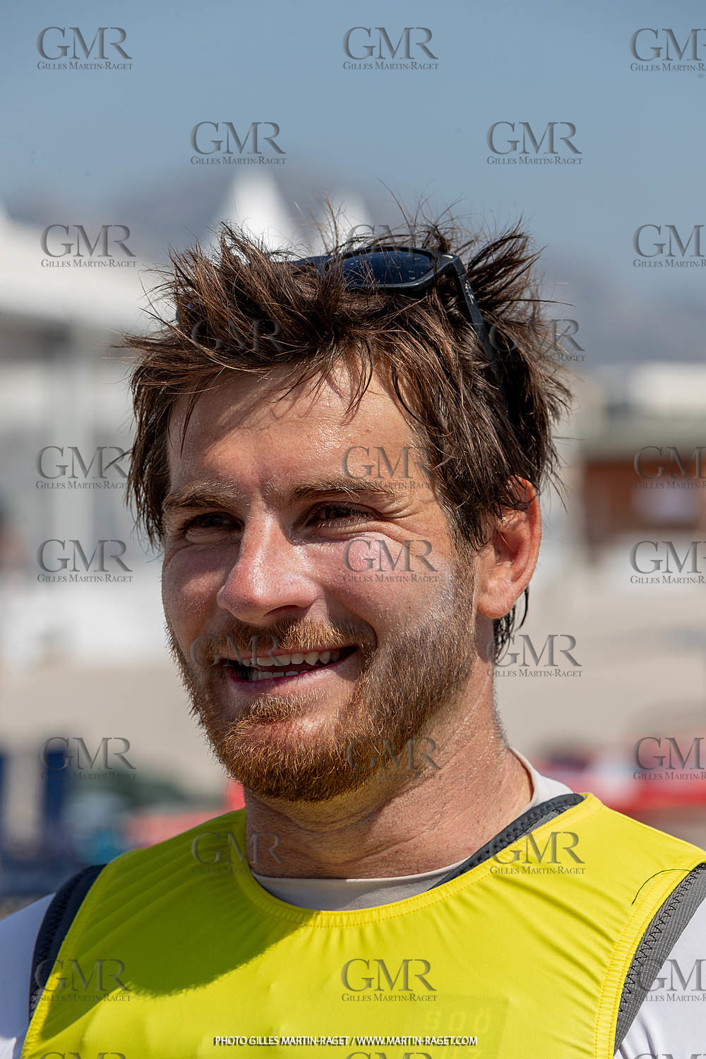 16 07 2023, Marseille, (FRA), Paris 2024 Olympic Games 2024 Sailing Test Event, Day 8, Medal race IQ Foil Men, Thomas Goyard (FRA)