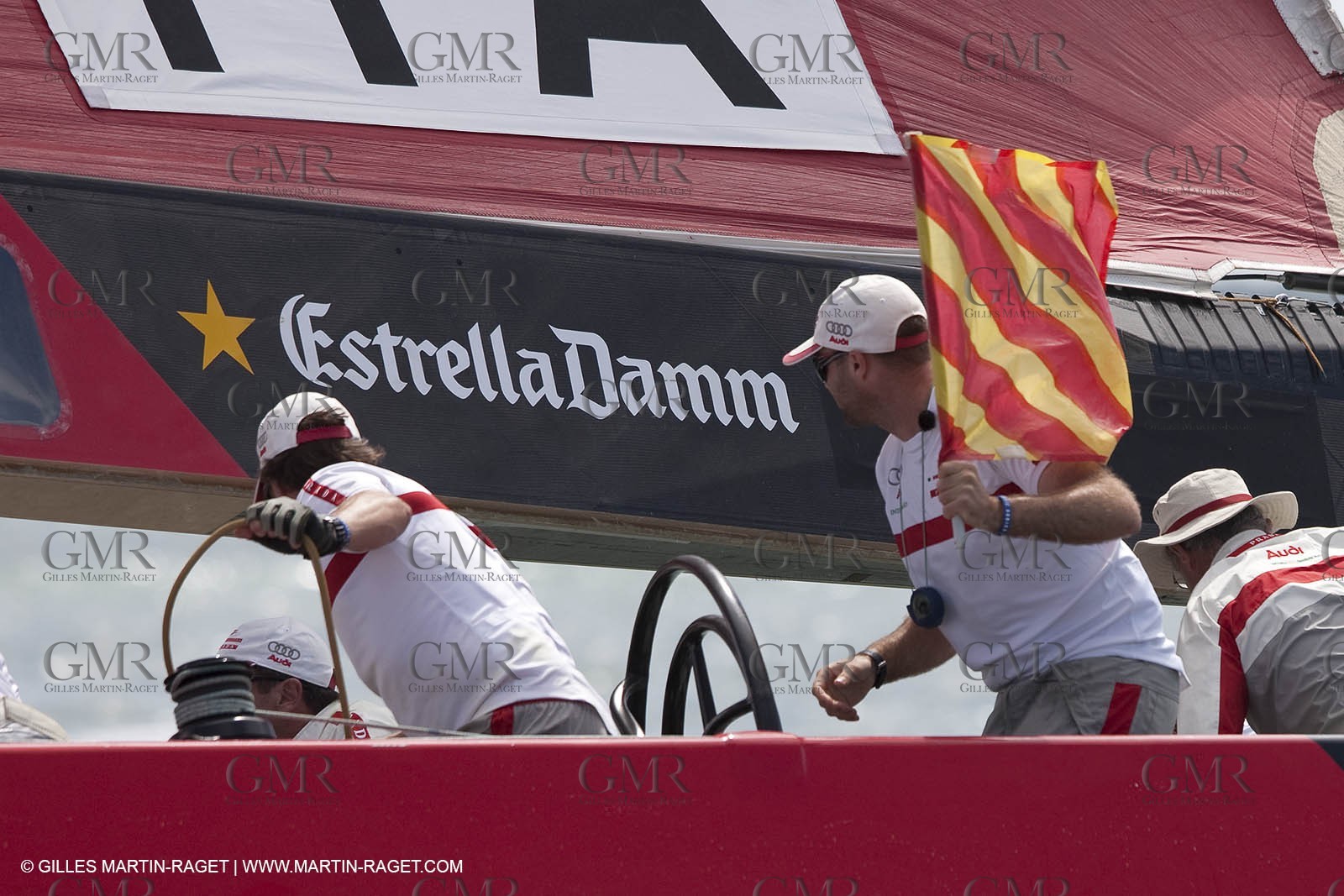 08 02 2009 - Auckland (NZL) -  Louis Vuitton Pacific Series -  Racing Day 8 - Round Robin 2