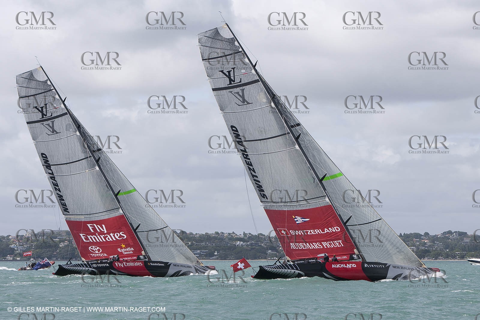 12 02 2009 - Auckland (NZL) -  Louis Vuitton Pacific Series -  Racing Day 12 - Challenger final