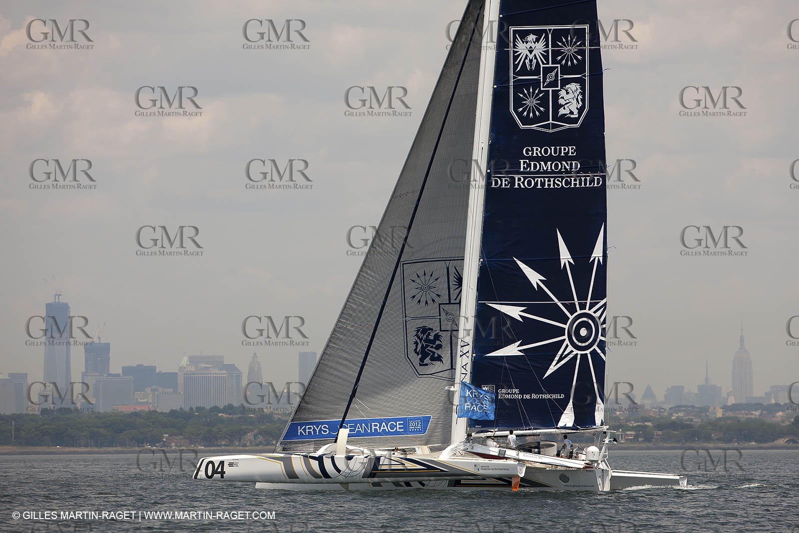 03 07 2012 - New York (USA, NY) - Krys Ocean Race prologuie - arrival in New York