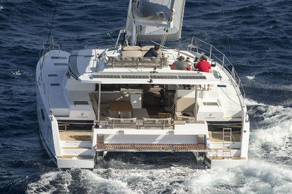 Saona 47 - Fountaine Pajot - shooting helico - 7 6 2017 - Photo Guilain Grenier