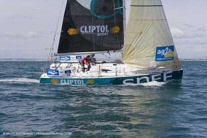 27 03 08- La Grande Motte- (FRA,34) Transat AG2R 2008- Jean-Paul Mouren- Laurent Pellecuer