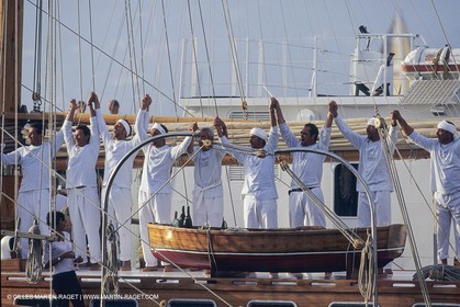 Sailing, Nioulargue, Voiles de Saint Tropez, Dock ambiances