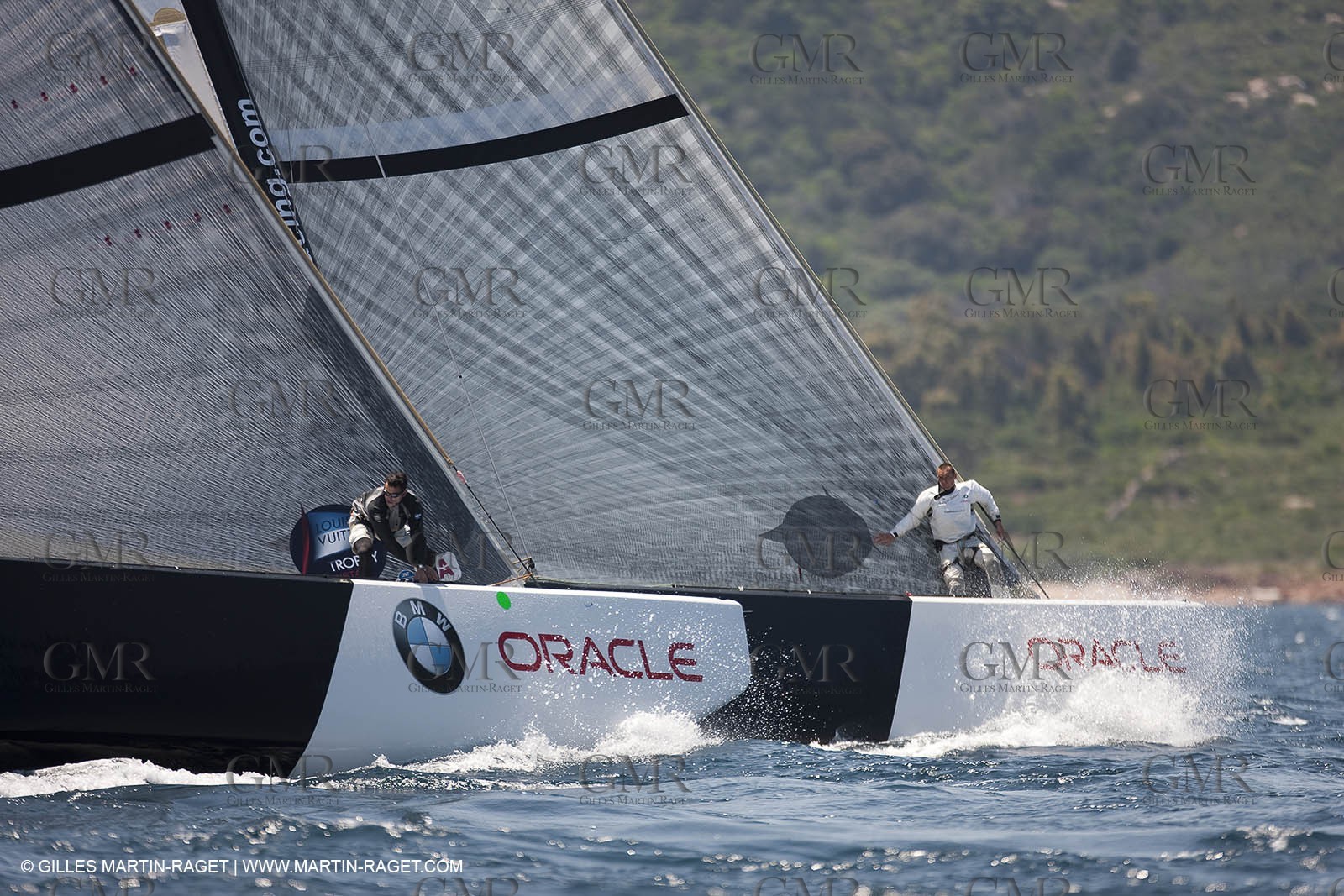19 05 2010 - La Maddalena (ITA, Sardinia) Louis Vuitton Trophy - BMW ORACLE Racing - Training