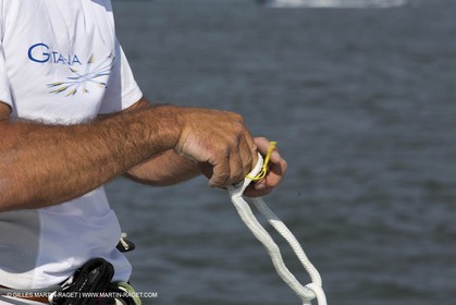 05 07 2012 - New York (USA) - Ocean Krys Race - Speed runs in fornt of NY city