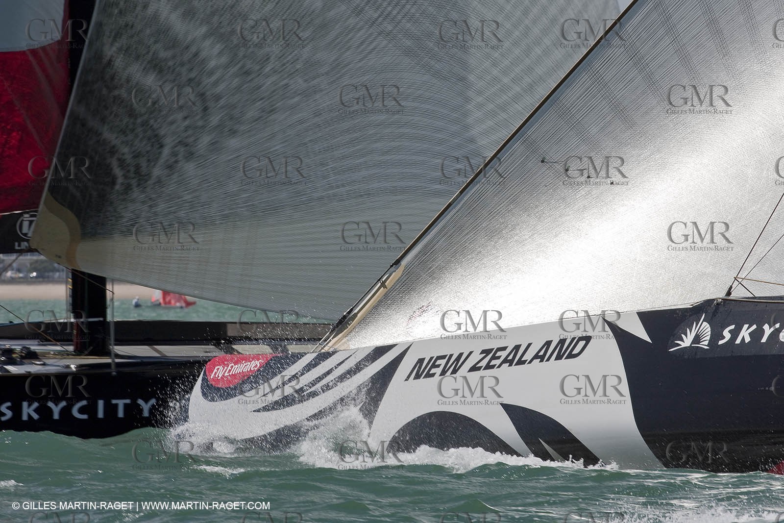 06 02 2009 - Auckland (NZL) -  Louis Vuitton Pacific Series -  Racing Day 6 - Round Robin 2