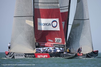 07 02 2009 - Auckland (NZL) - Louis Vuitton Pacific Series - Racing Day 7 - Round Robin 2