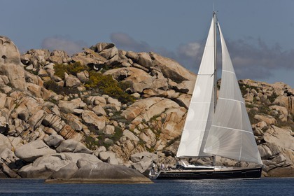 02 05 2012 - Bonifacio (FRA, Corsica) - Chantier Beneteau - Sense 55