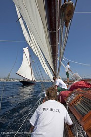 23 09 2009 - Cannes (FRA,83) - Régates Royales - Onboard Pen duick