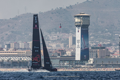 24 08 2024, Barcelona (ESP), Louis Vuitton 37th America's Cup, Louis Vuitton Prelilinary Regatta, Race Day 3