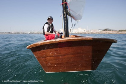 24 05 2010 - Hyères (FRA,83) - wooden optimist
