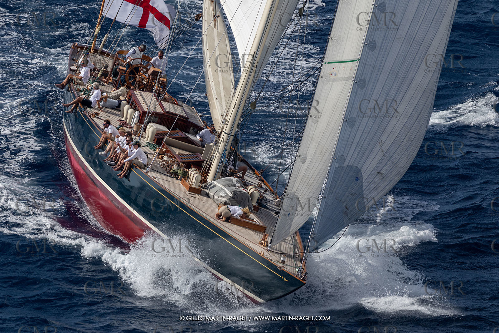 04 10 2025, Saint-Tropez (FRA), Les VoIles de Saint-Tropez 2025, Race Day 6