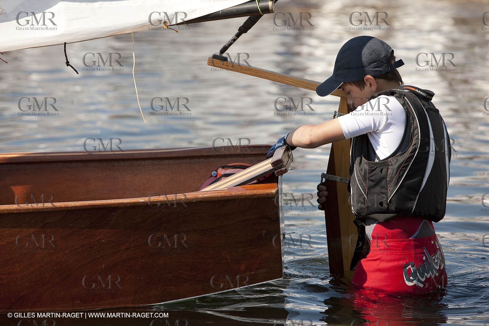 24 05 2010 - Hyères (FRA,83) - wooden optimist