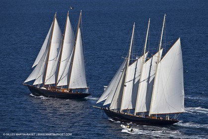 27 09 2010 - Saint Tropez (FRA,83) - Voiles de Saint Tropez - Creole vs Atlantic
