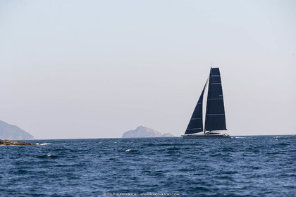16 02 2019, Porquerolles (FRA,83), Gunboat 68 sail testing  3