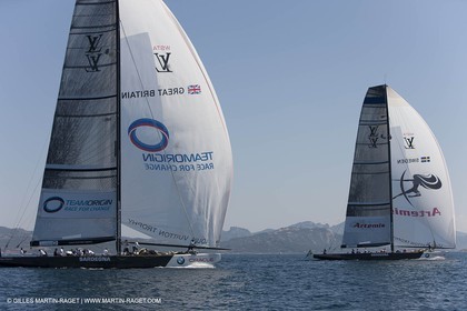 23 05 2010 - La Maddalena (ITA, Sardinia) Louis Vuitton Trophy - BMW ORACLE Racing - Racing Day 2