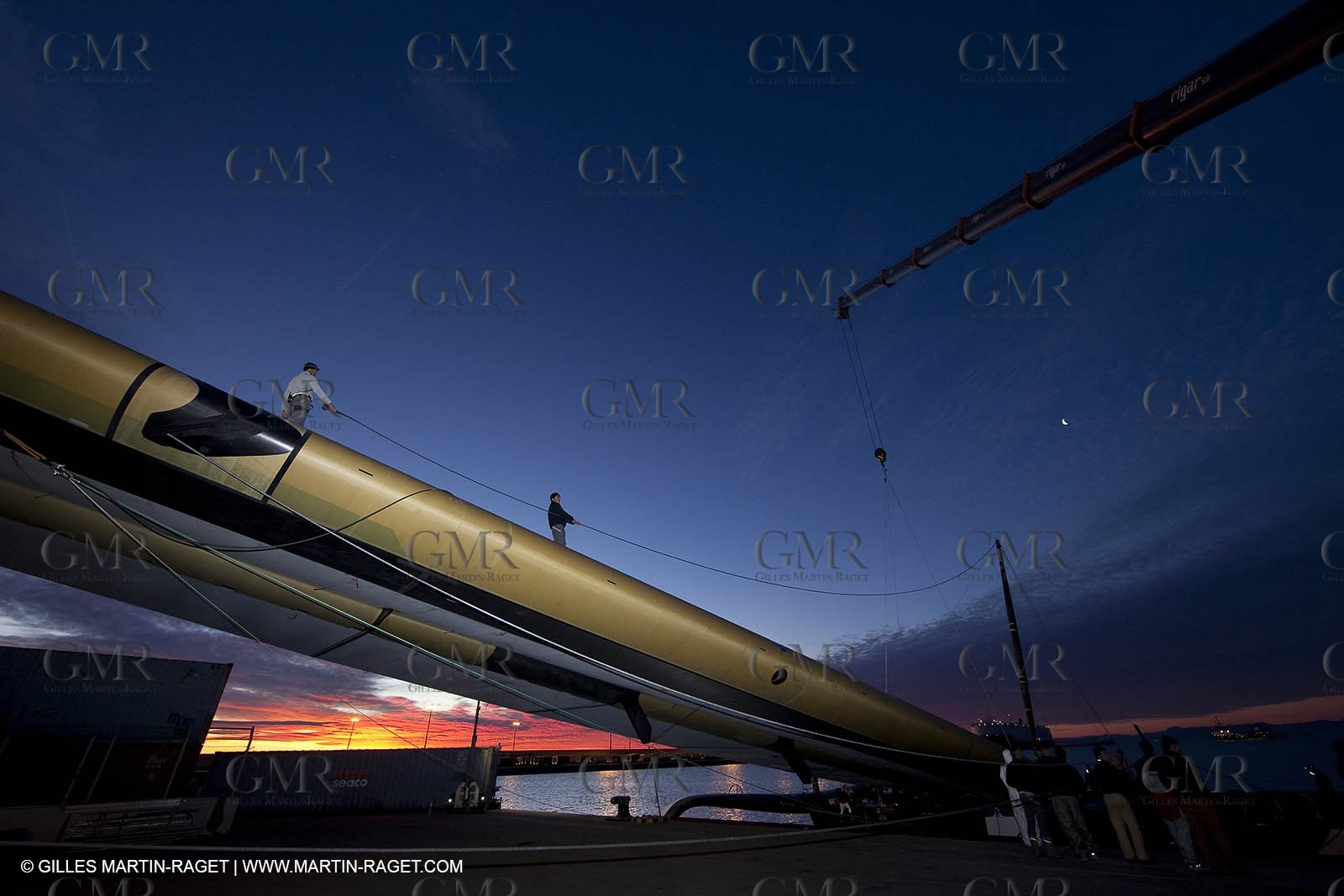 01-02 2010 - Valencia (ESP) - 33rd America's Cup - BMW ORACLE Racing -