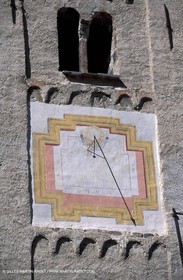 Solar clock from Hautes Alpes
