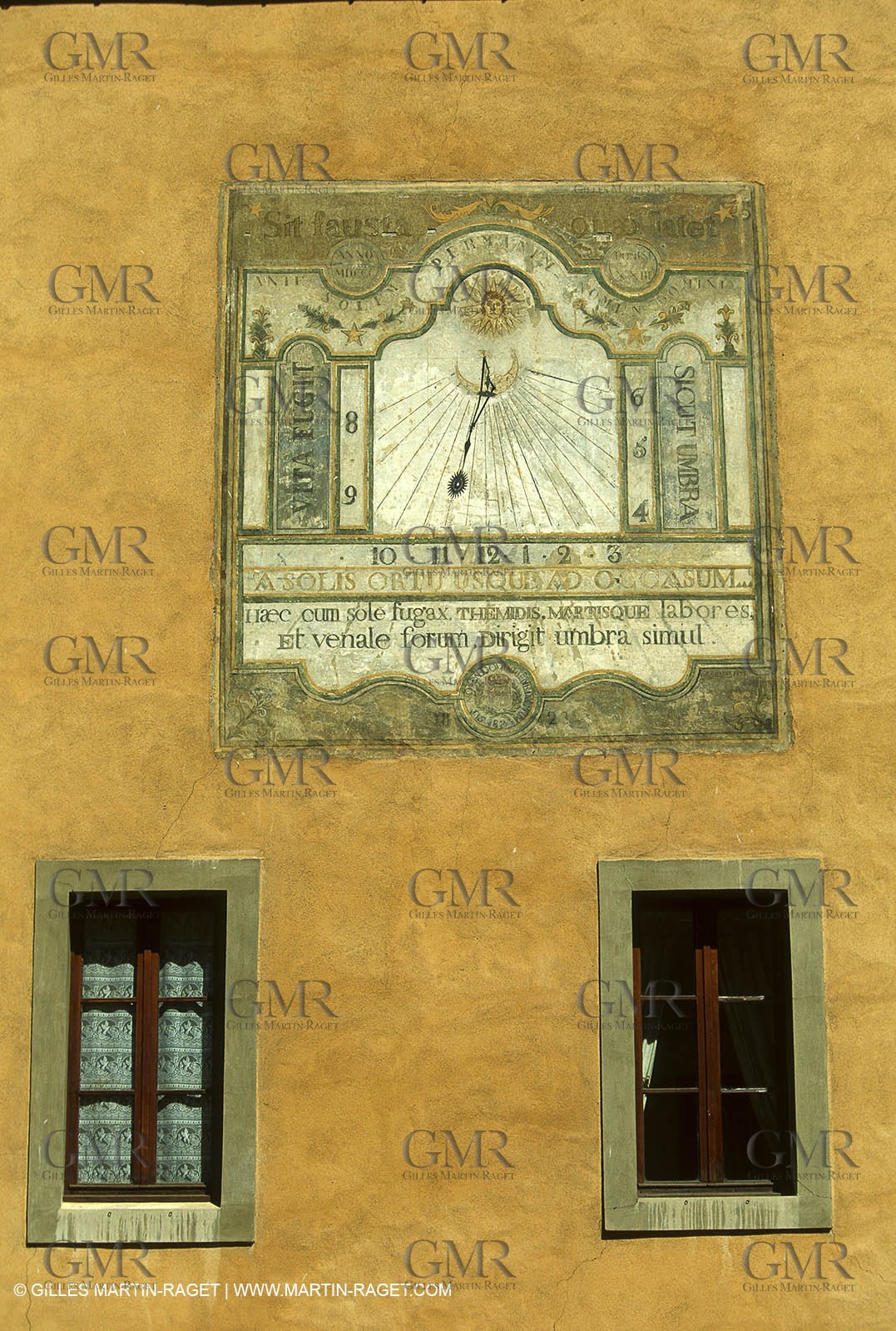France - Southern Alps - Solar clocks