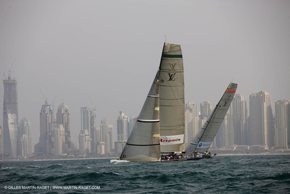 15 11 2010 - Dubai (UAE) - Dubai Louis Vuitton Trophy -  BMW ORACLE Racing Vs Artemis