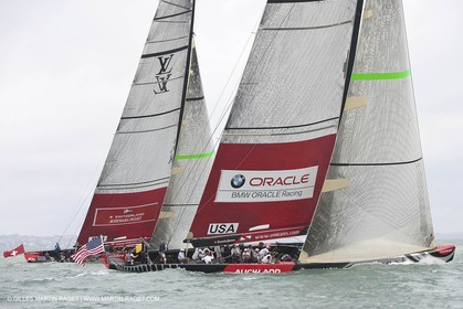 12 02 2009 - Auckland (NZL) -  Louis Vuitton Pacific Series -  Racing Day 12 - Challenger final