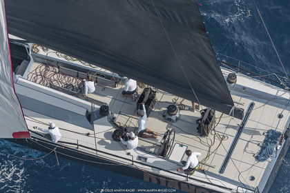 14 10 2022, Saint-Tropez (FRA,83), Voiles de Saint-Tropez 2022,  Maxis Race 3