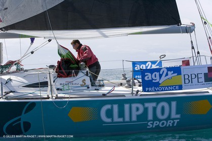 27 03 08- La Grande Motte- (FRA,34) Transat AG2R 2008- Jean-Paul Mouren- Laurent Pellecuer
