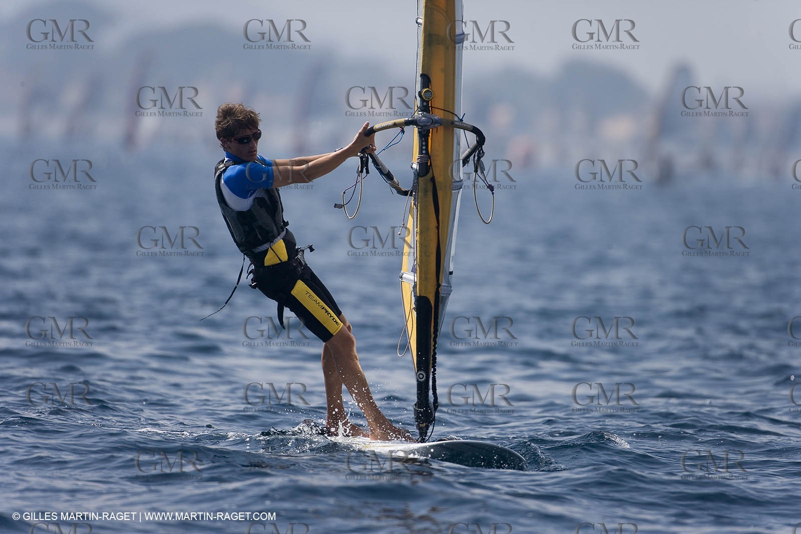 25 04 2007 - 2007 Semaine Olympique Française - Hyères (South of France) - Day 4 - Team France - RS:X - Bontemps Julien