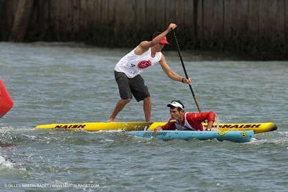 01 09 2013 - San Francisco (USA,CA) - 34th America's Cup - AC Village at Marina Green, AC Open, Stand Up Paddle
