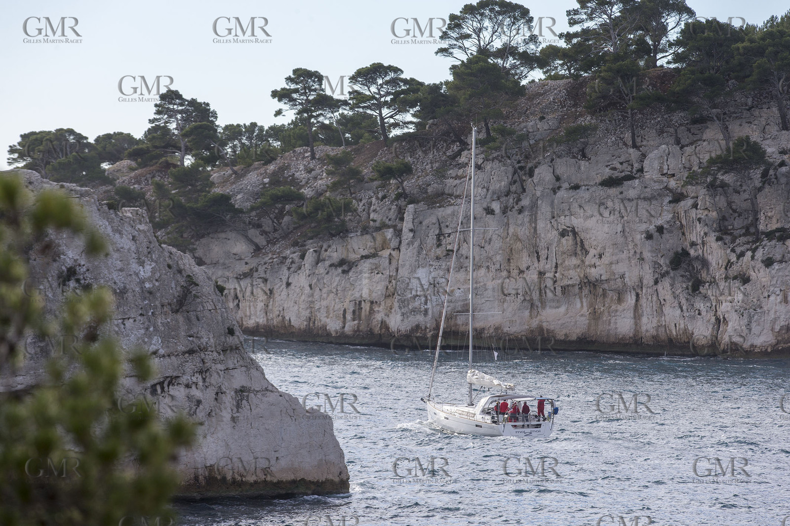 08 01 2016, Marseille (FRA, 13), Cruising in winter in the Calanques