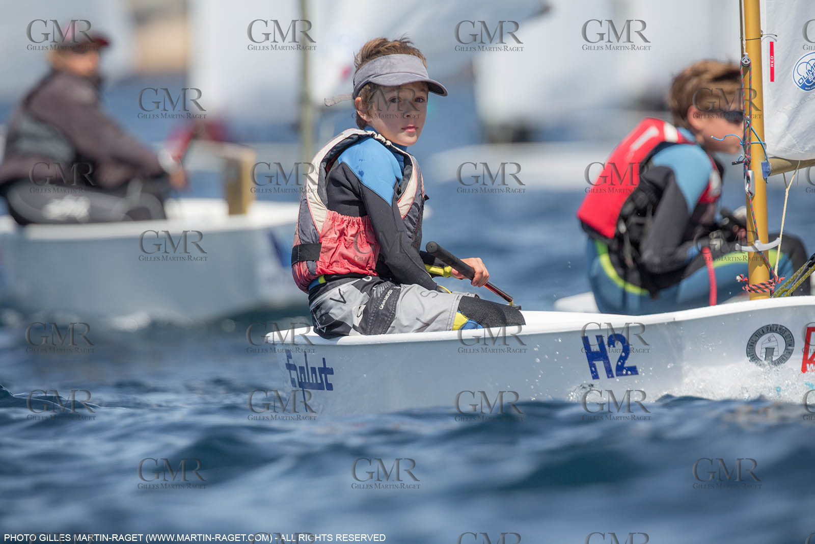 14 04 2016, Marseille (FRA,13), SNIM Dériveurs, Coupe Internationale de Printemps Optimist, Day 4