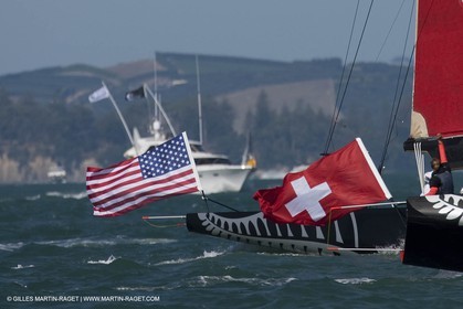 08 02 2009 - Auckland (NZL) - Louis Vuitton Pacific Series - Racing Day 8 - Round Robin 2