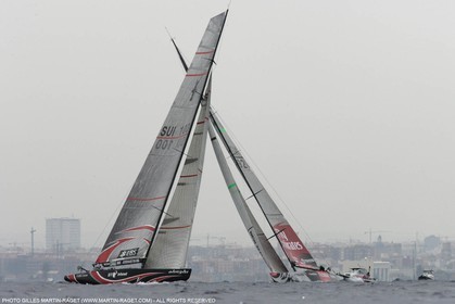 27 06 2007-Valencia (Spain)- 32nd America's Cup - Final Match - Day 4 - Alinghi vs Emirates Team New Zealand -