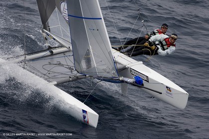 26 04 2007 - Semaine Olympique Française 2007 - Hyères - Jour 5 - Team France - Tornado - BESSON-JARLEGAN