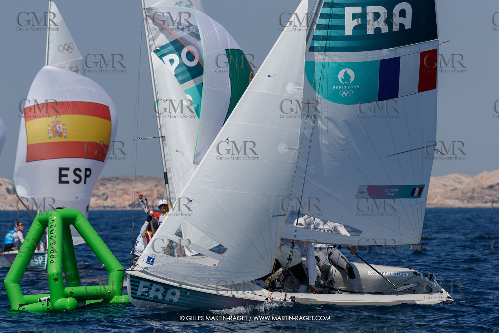 08 08 2024, Marseille (FRA), Paris 2024 Olympic Games, Sailing, Race Day 11