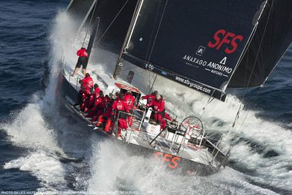 24 mars 2016   Marseille (FRA,13), SFS II (skipper Lionel Péan), dernière sortie d'entraînement avant la SNIM